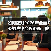 如何应对2026年全面升级的法律合规更新：隐私与数据保护新机遇（图4）