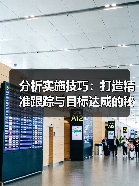 分析实施技巧:打造精准跟踪与目标达成的秘密武器(图4) 分析实施技巧:打造精准跟踪与目标达成的秘密武器(图4)