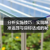 分析实施技巧:实现精准追踪与目标达成的秘诀(图4) 分析实施技巧:实现精准追踪与目标达成的秘诀(图4)