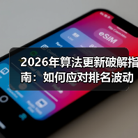 2026年算法更新破解指南：如何应对排名波动与策略调整（图1）
