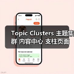 Topic Clusters 主题集群 内容中心 支柱页面 语义权威（图3）