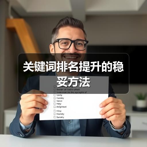 关键词排名提升的稳妥方法(图3) 关键词排名提升的稳妥方法