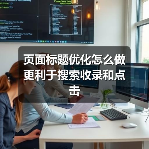 页面标题优化怎么做更利于搜索收录和点击