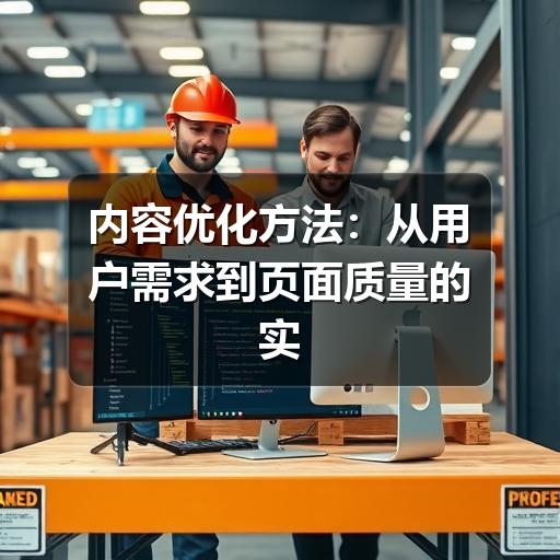 内容优化方法：从用户需求到页面质量的实用指南