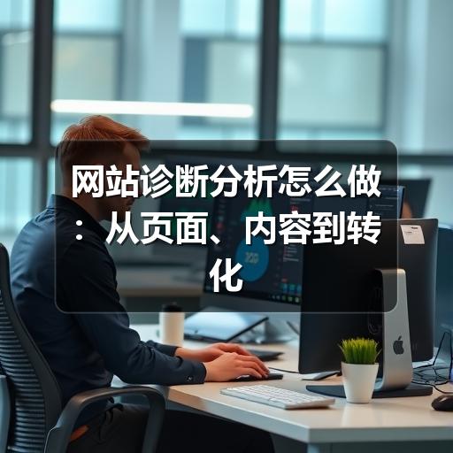 网站诊断分析怎么做：从页面、内容到转化的检查思路