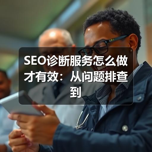 SEO诊断服务怎么做才有效:从问题排查到优化落地(图2) SEO诊断服务怎么做才有效:从问题排查到优化落地