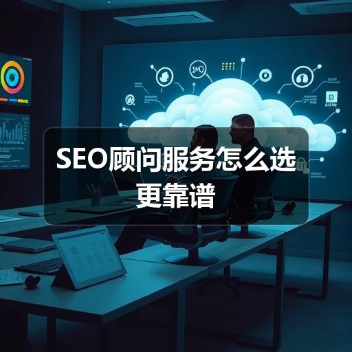 SEO顾问服务怎么选更靠谱