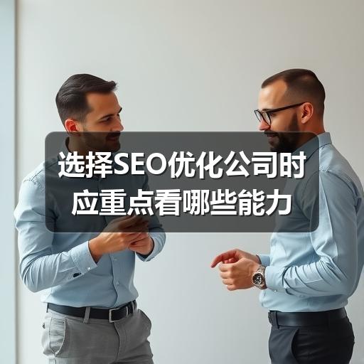 选择SEO优化公司时应重点看哪些能力
