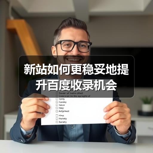 新站如何更稳妥地提升百度收录机会